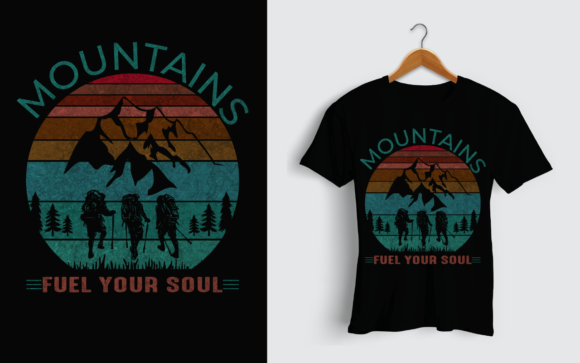 Adventure Camping T-Shirt Design