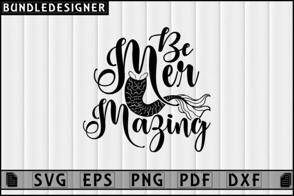 Be Mer Mazing-Mermaid Svg Circuit Design