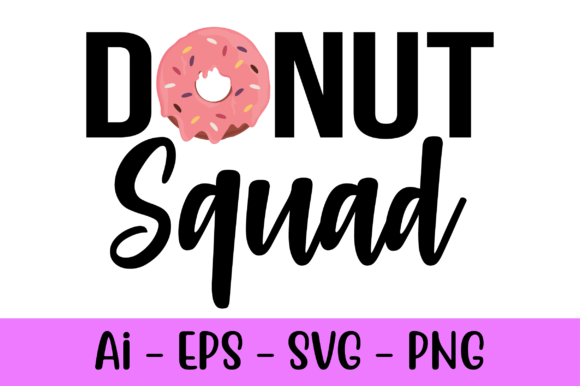 Donut Squad Svg Review