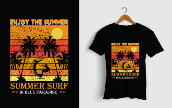 Enjoy the Summer T-Shirt Design
