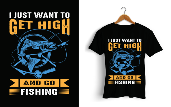 Fishing T-Shirt Design