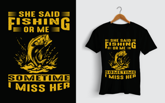 Fishing T-Shirts Design