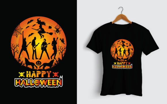 Happy Halloween Party T Shirt Design