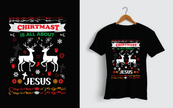 Merry Christmas T Shirt Design