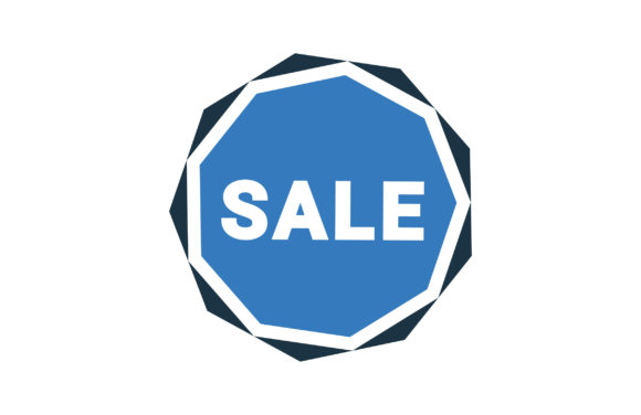 Sale Sticker, Sign, Symbol Icon