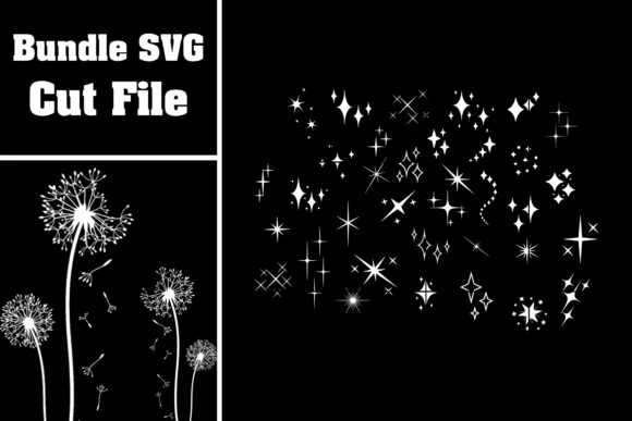 Sparkle and Stars Svg Bundle