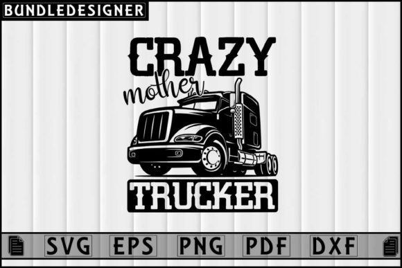 Trucker Svg Design Sublimation
